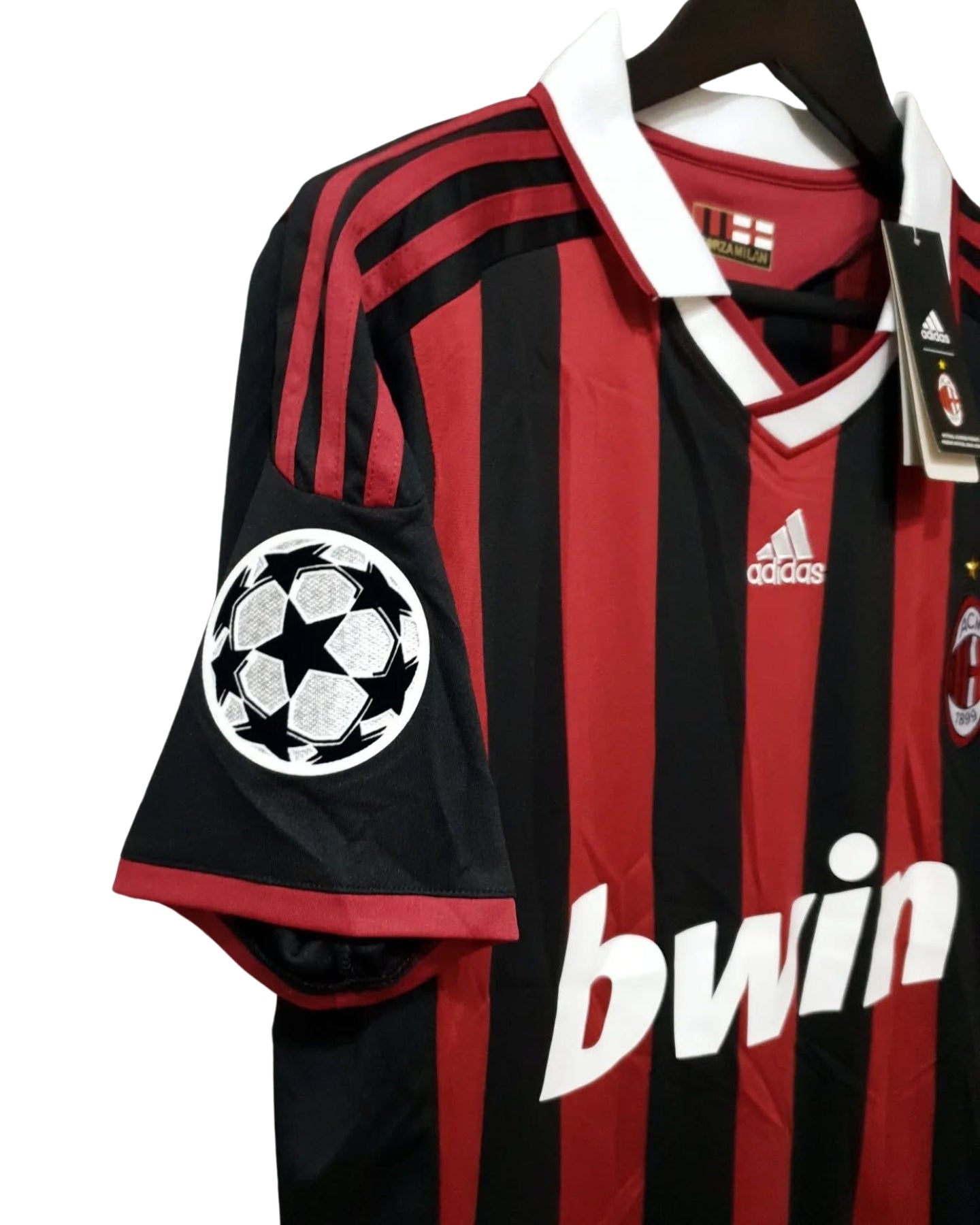 Ronaldinho #80 AC Milan 2009/2010 Home Jersey