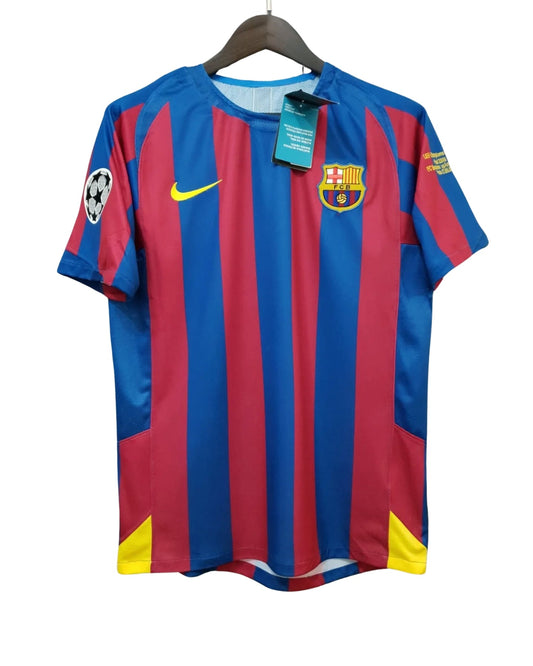 Messi #30 jersey FC Barcelona 2005/2006 Final Champions League shirt