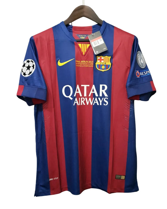Neymar #11 Jersey FC Barcelona Jersey 2014/2015 Final Champions League Shirt