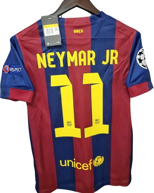 Neymar #11 Jersey FC Barcelona Jersey 2014/2015 Final Champions League Shirt