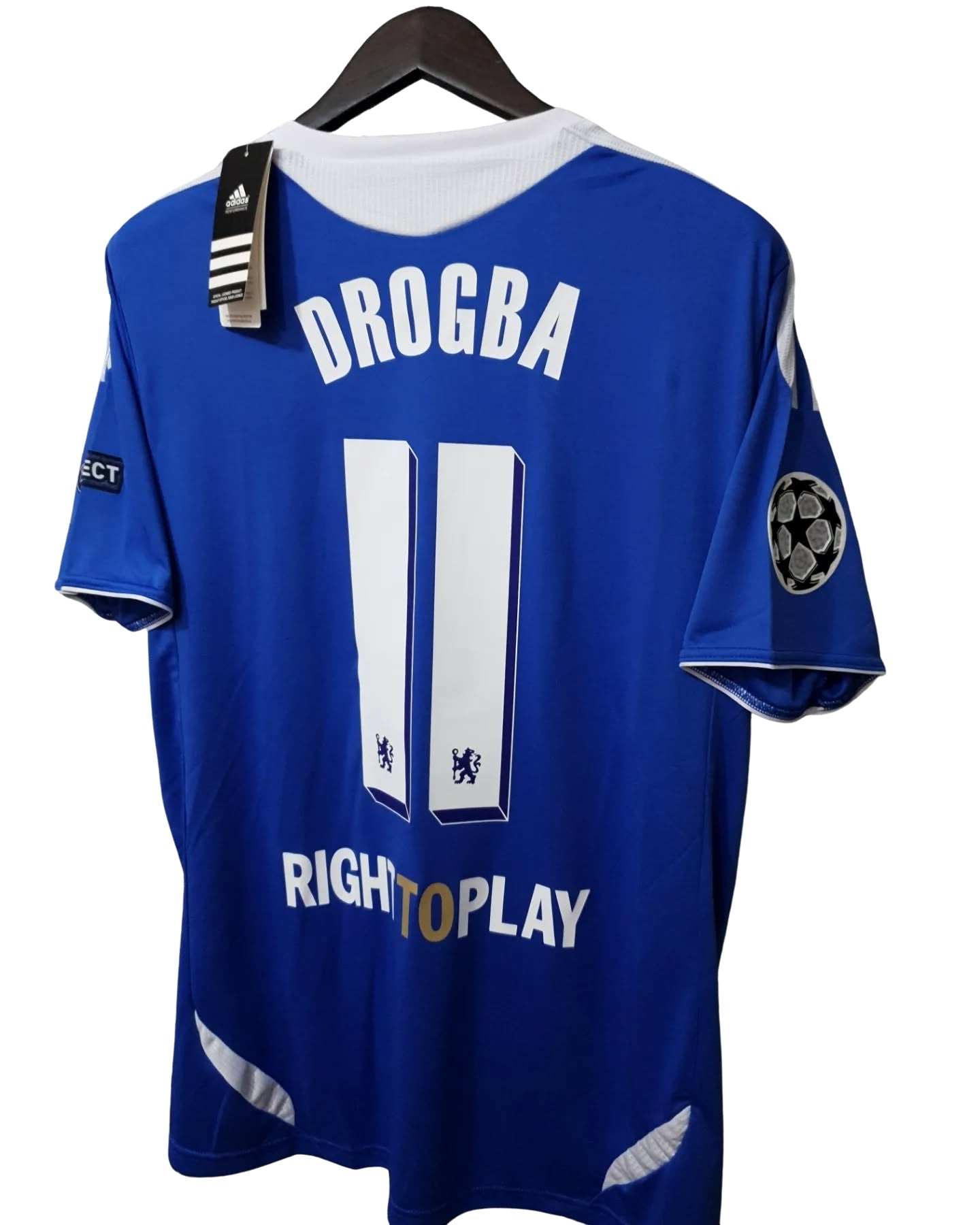 Didier Drogba #11 Jersey Chelsea FC 2011/2012 Champions League Final Jersey
