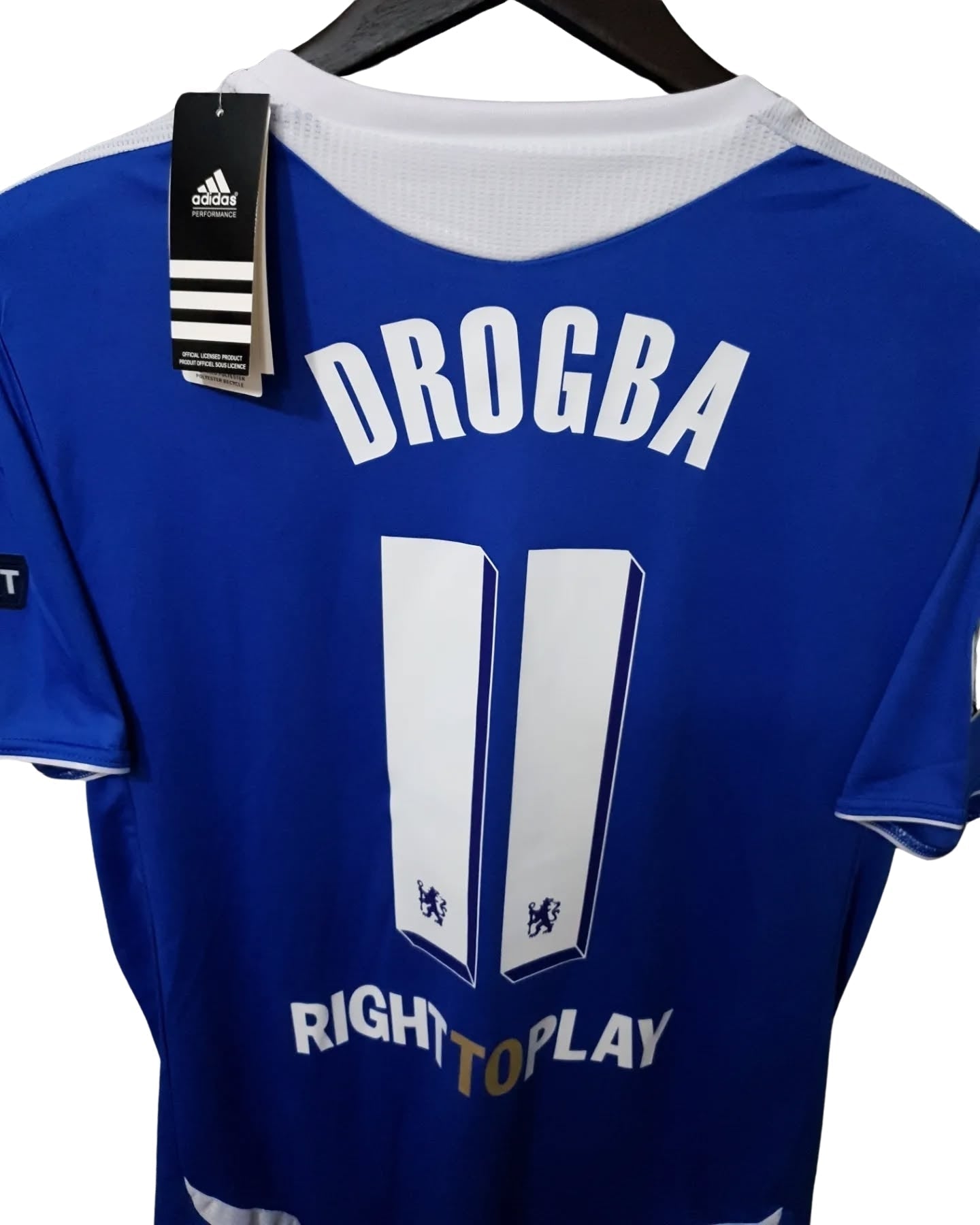 Didier Drogba #11 Jersey Chelsea FC 2011/2012 Champions League Final Jersey