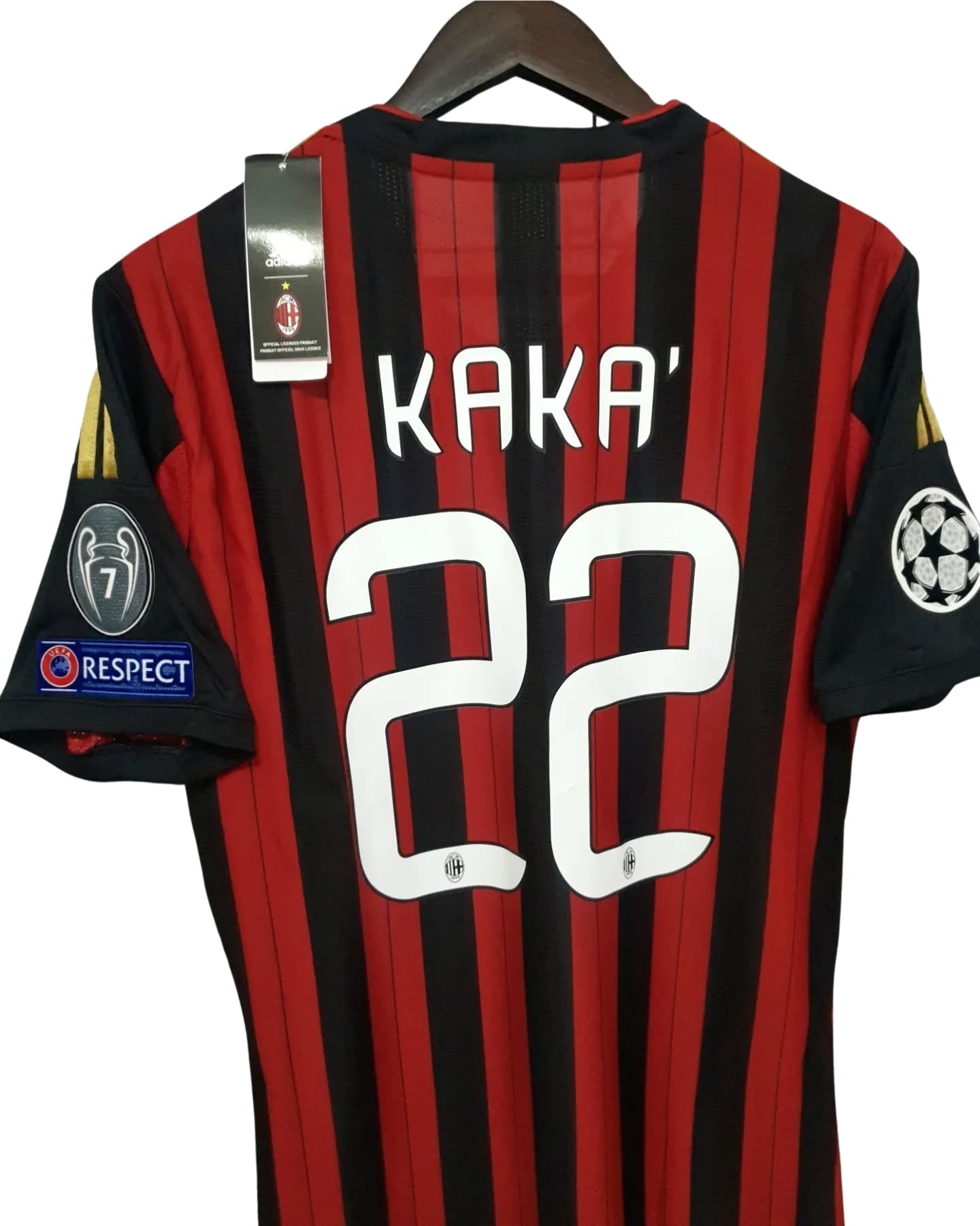 Ricardo Kaka #22 jersey Ac Milan 2013/2014 Home Men shirt