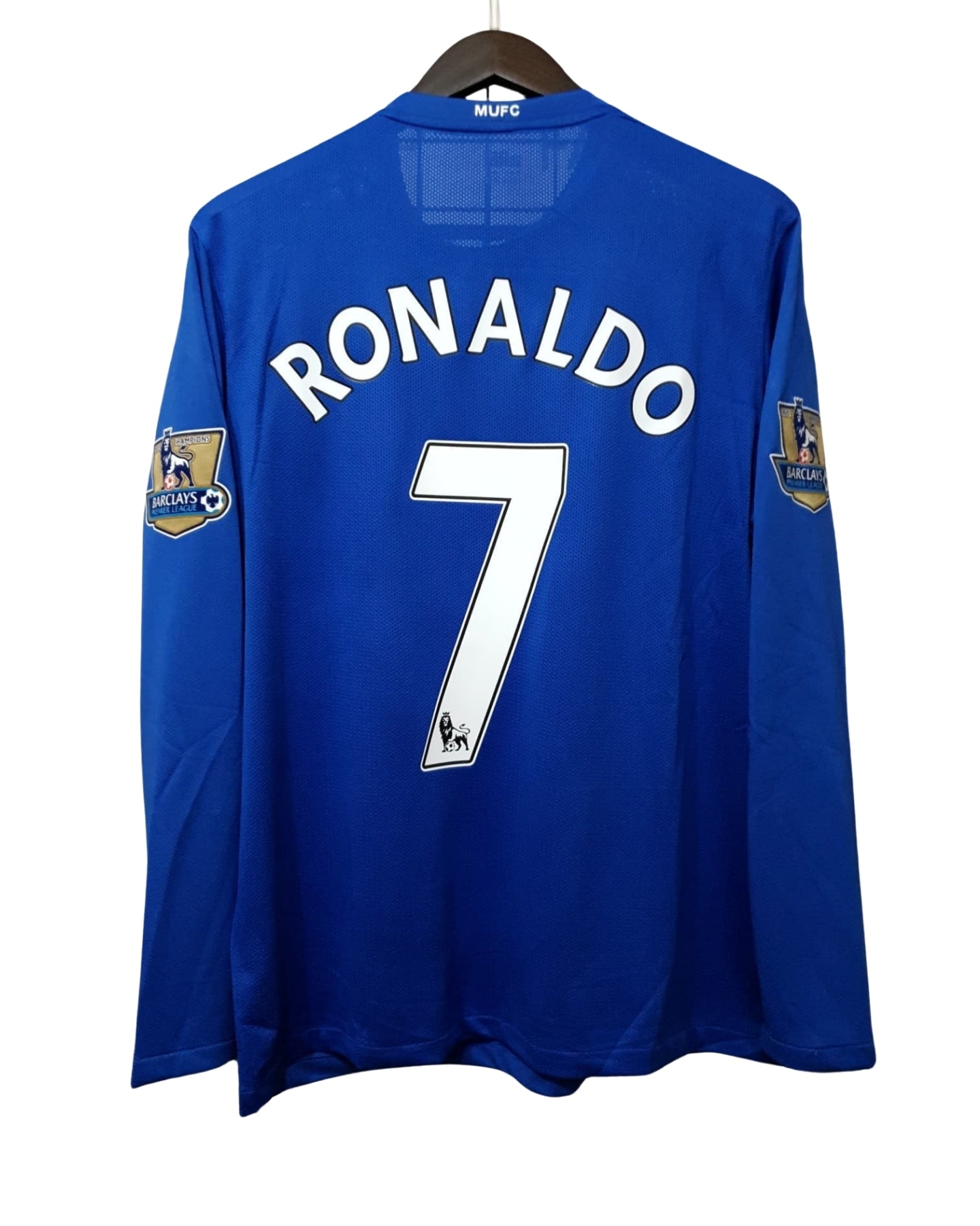 Cristiano Ronaldo#7 Jersey Away Manchester United 2007/2008 Long Sleeve