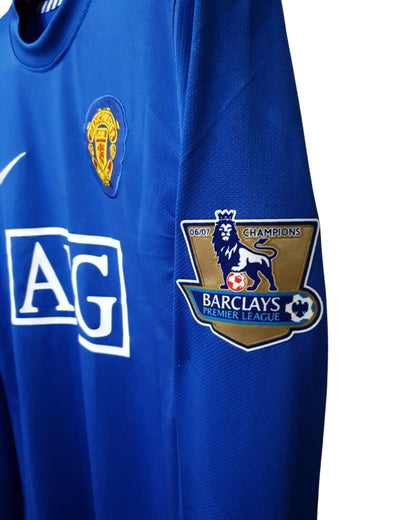 Cristiano Ronaldo#7 Jersey Away Manchester United 2007/2008 Long Sleeve